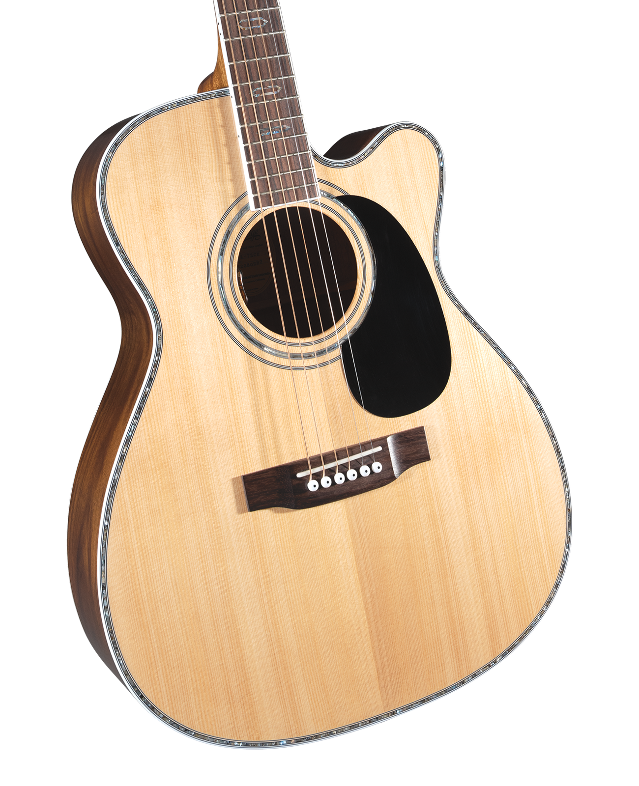Blueridge BR-73CE Contemporary Series Cutaway Acoustic-Electric 000 Guitar - Image 3