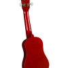 Diamond Head DU-142 Hot Rod Soprano Ukulele - Candy Apple Red - Image 2