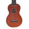 Diamond Head DU-150 Soprano Ukulele - Mahogany Brown - Image 5