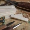 F-3308 bone bridge blank for 12-string