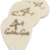 Golden Gate FP-1 Ukulele Felt Picks - White - 3-Pack - Image 2