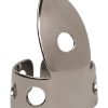 Golden Gate GP1-3W Thumb & Finger Pick Pack - Stainless Steel/White - Medium - Image 2