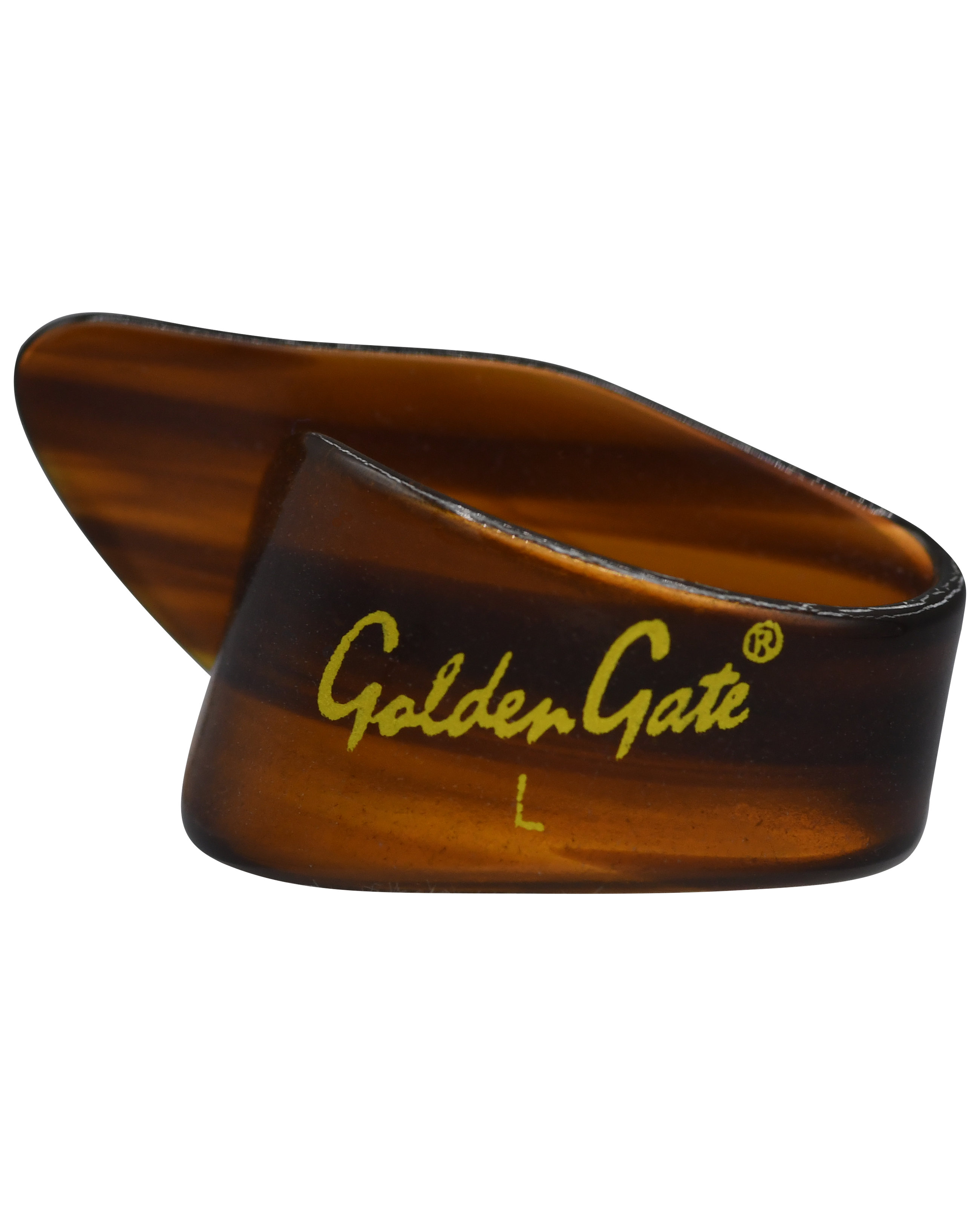 Golden Gate GP-4T-4PK Thumb Picks - Tortoise - Large - 4-Pack - Image 2