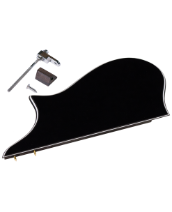 Golden Gate M-401A F-Model Mandolin Pickguard Assembly - Black/White/Black