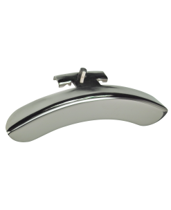 Golden Gate P-100 Single-leg Armrest - Nickel-Plated Steel