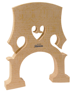 Cremona VP-203C 3-Star Cello Bridge - 1/2 Size