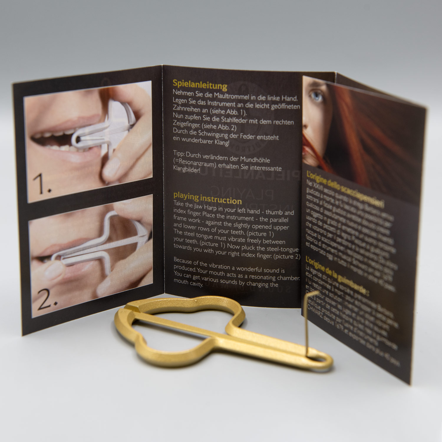 Schwarz SH-15GE Jaw Harp - Individual - #15 - Gold Edition - Image 6