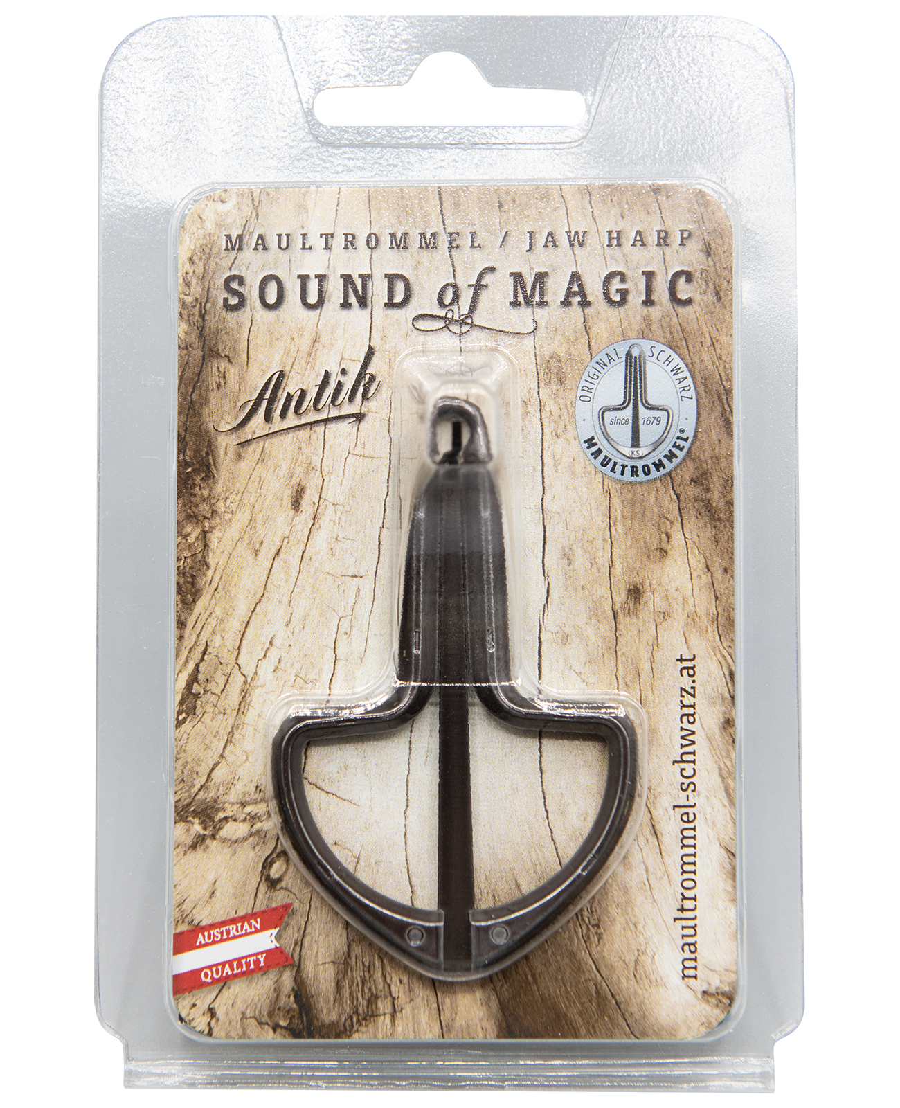 Schwarz SH-8A Jaw Harp - Individual - #8 - Antique Finish
