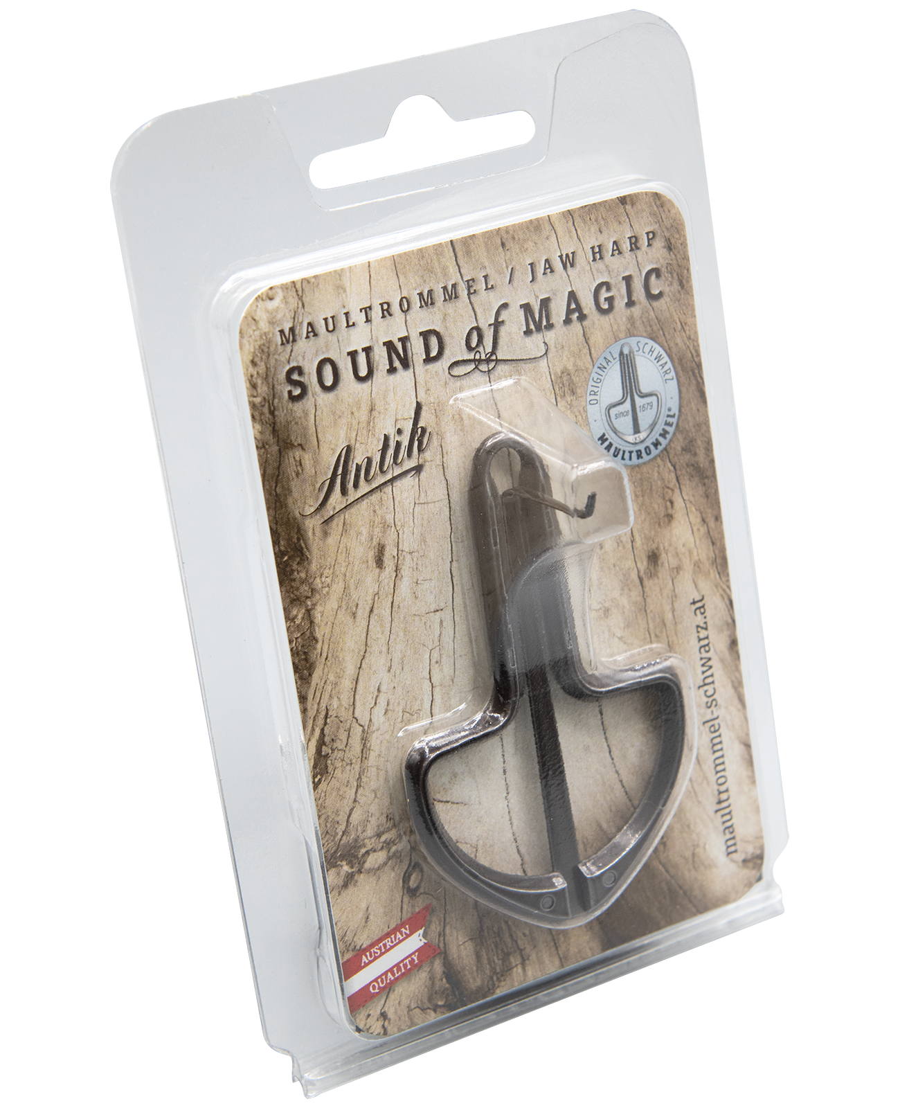 Schwarz SH-8A Jaw Harp - Individual - #8 - Antique Finish - Image 2